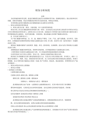 公司财务分析制度与分析报告.docx