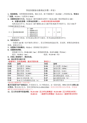 伟创驱动器调试步骤20230809单泵.docx