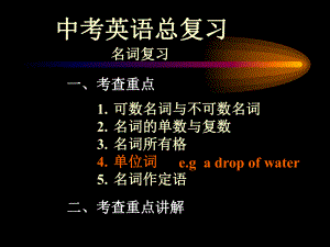 初中名词复习课件.ppt