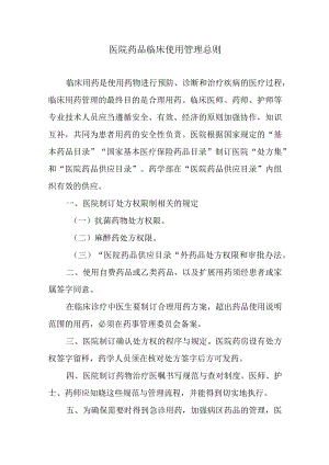 医院药品临床使用管理总则.docx