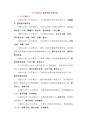 初中语文古诗文理解性默写300题.docx
